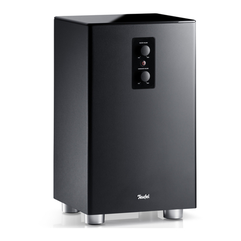 Teufel US 2108/6 SW Technical description and operating instructions Teufel US 2108/6 SW Technical description and operating instructions