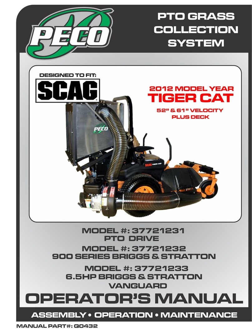 Peco 37721231 Operator's manual