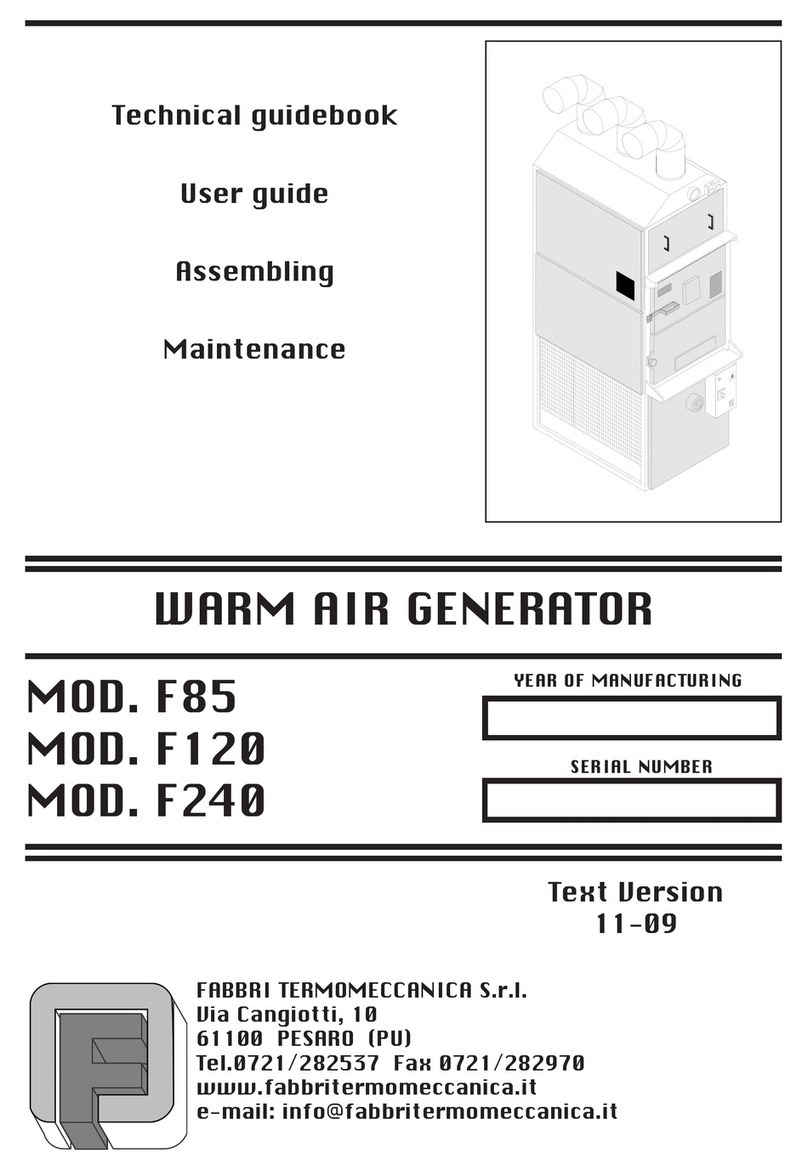 Fabbri Termomeccanica F85 Technical guidebook