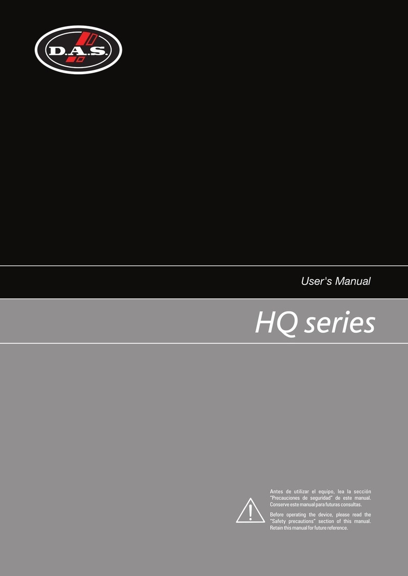 D.A.S. HQ series User manual