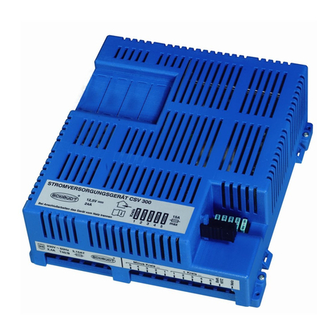 Schaudt CSV 300 Series instruction manual