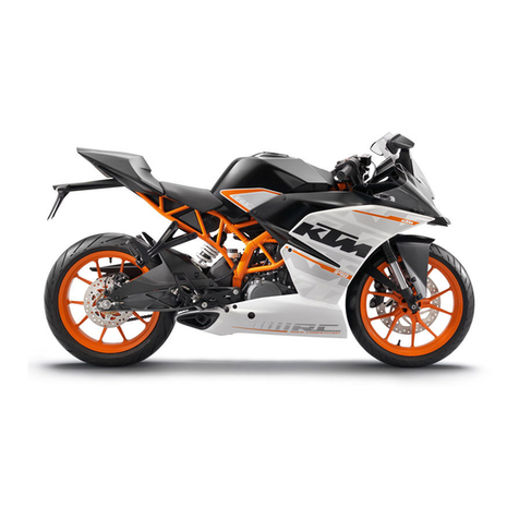 KTM 2015 RC 390 EU User manual
