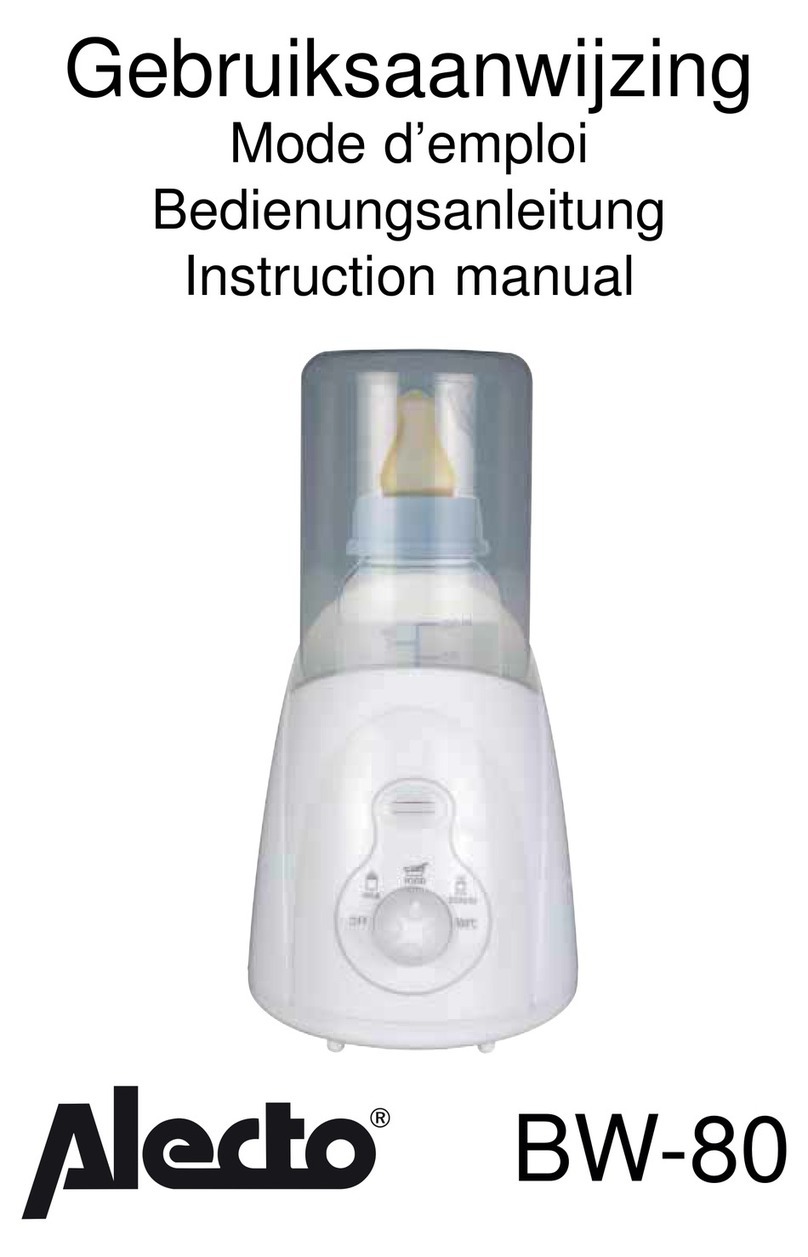 Alecto BW-80 instruction manual