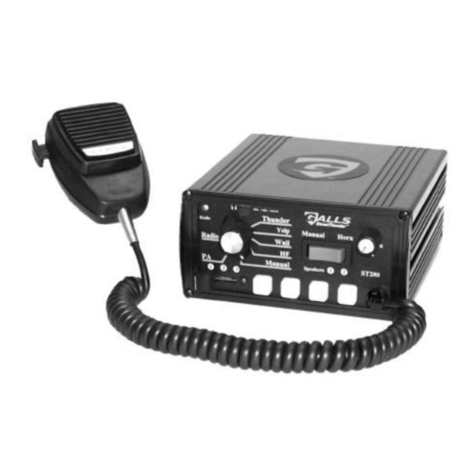 Galls Street Thunder ST280 User manual