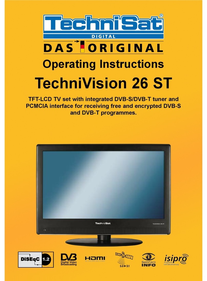 TechniSat TechniVision 26 ST operating instructions