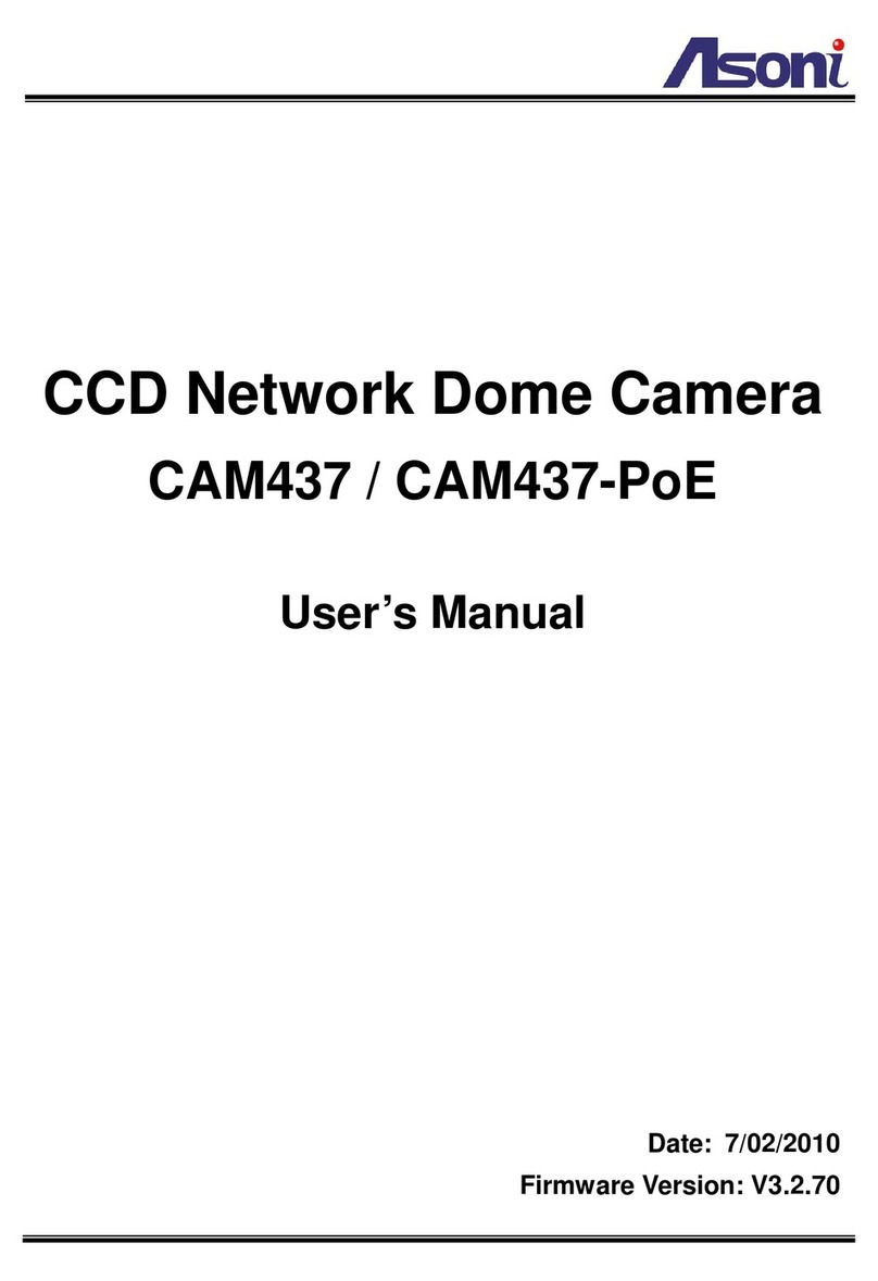 Asoni CAM437 user manual