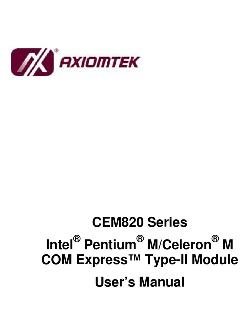 AXIOMTEK CEM820 Series user manual AXIOMTEK CEM820 Series user manual