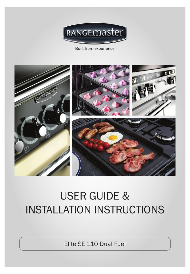 Range Master Elite se 110 User's guide & installation instructions Range Master Elite se 110 User's guide & installation instructions
