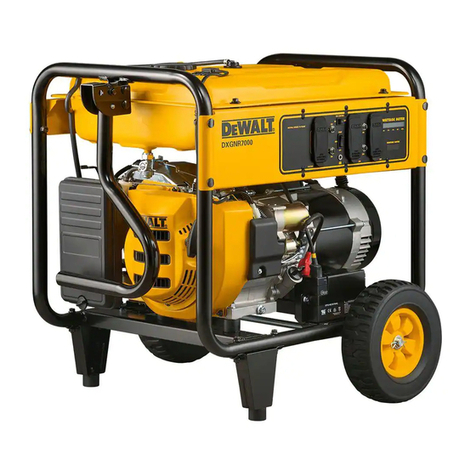 DeWalt DXGNR 7000 instruction manual