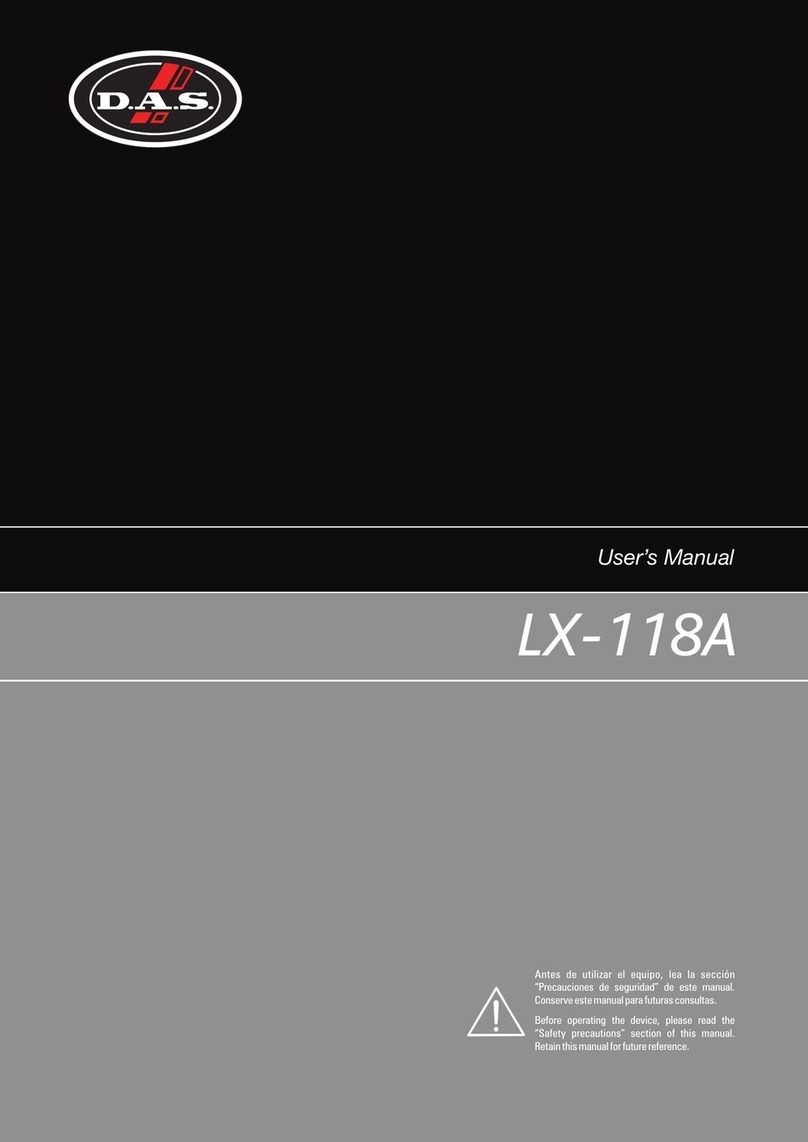 DAS LX-118A user manual