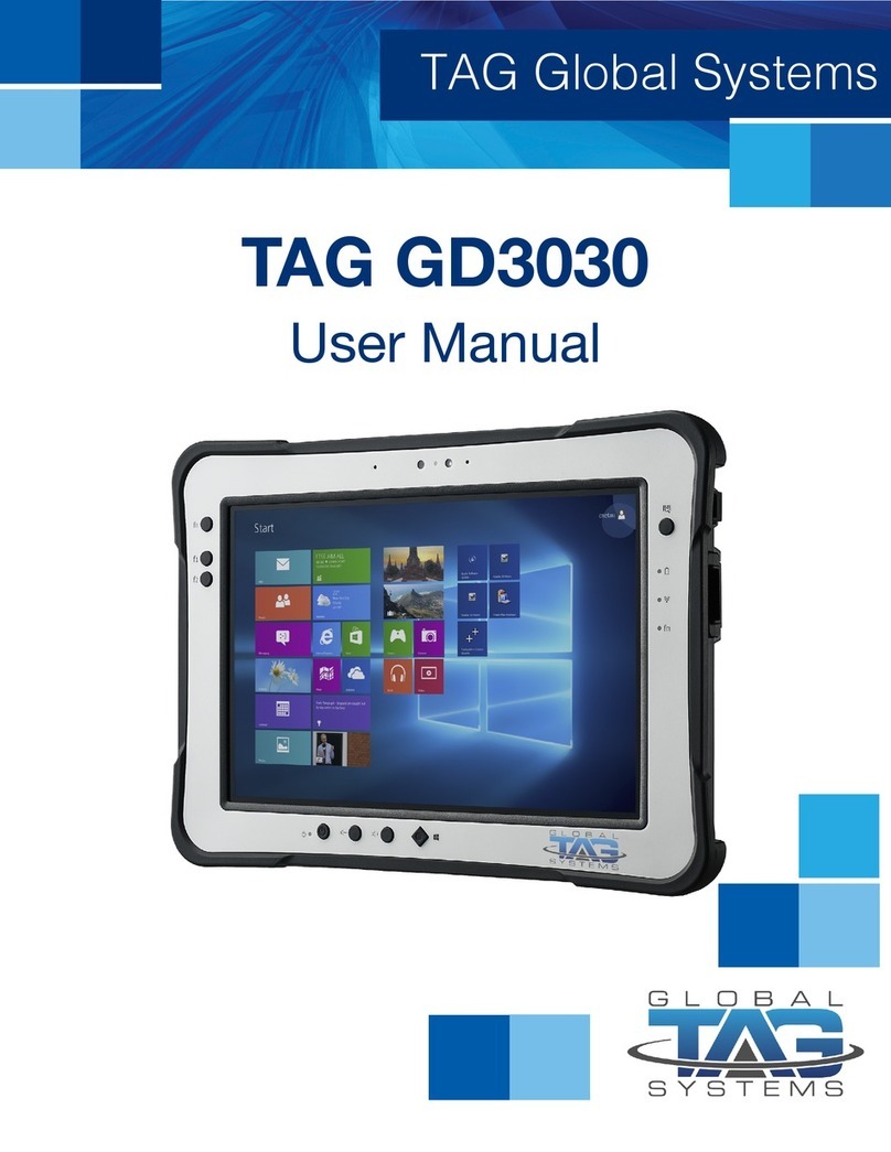 TAG GD3030 user manual