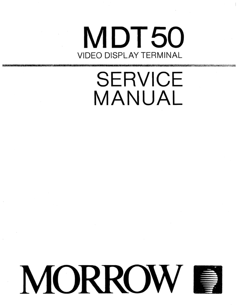 Morrow MDT 50 Service manual