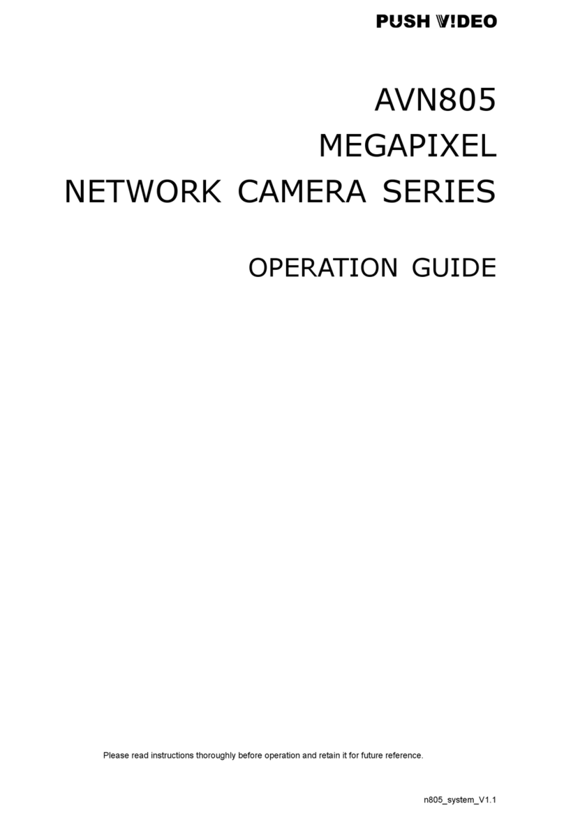 Push Video AVN805 Operation manual