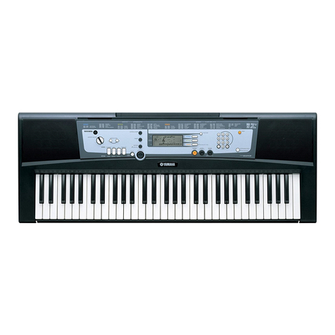 Yamaha Portatone PSR-E213 User manual