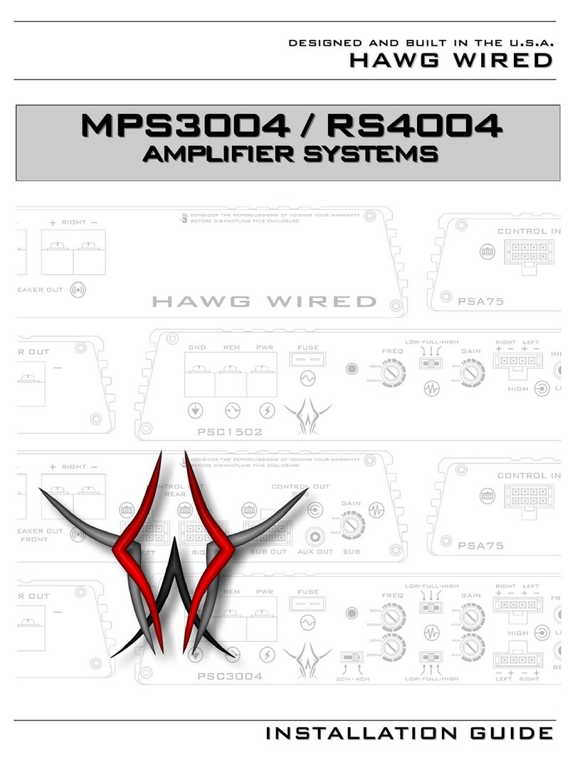 Hawg Wired MPS3004 installation guide Hawg Wired MPS3004 installation guide