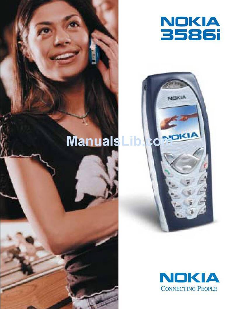 Nokia 3586i user guide