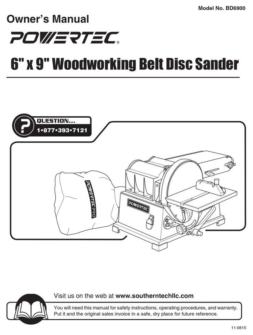 Power Tec BD6900 User manual