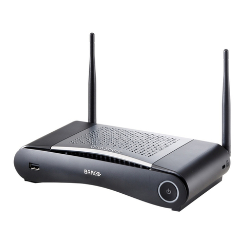 Barco ClickShare CSE-200 User manual