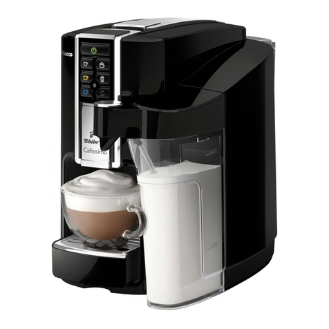 Saeco HD8603 Bravista Latte + user manual