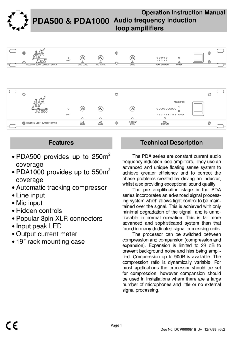 Signet PDA500 Operation & instruction manual