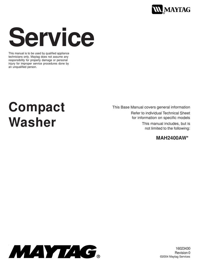 Maytag MAH2400AW Service manual