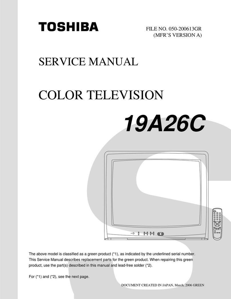 Toshiba 19A26C User manual