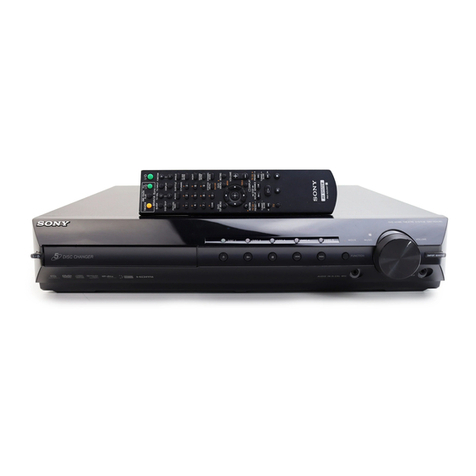 Sony HCD-HDX285 - Dvd Home Theater System Service manual