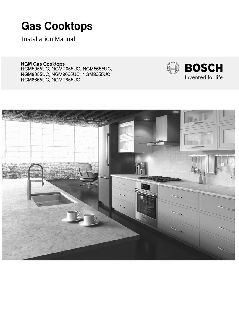 Bosch NGM5055UC User manual