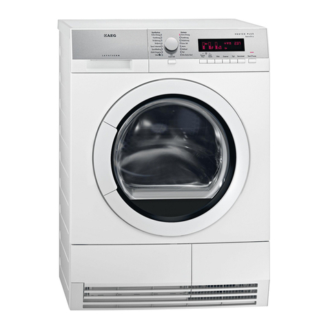 AEG LAVATHERM 86585IH User manual