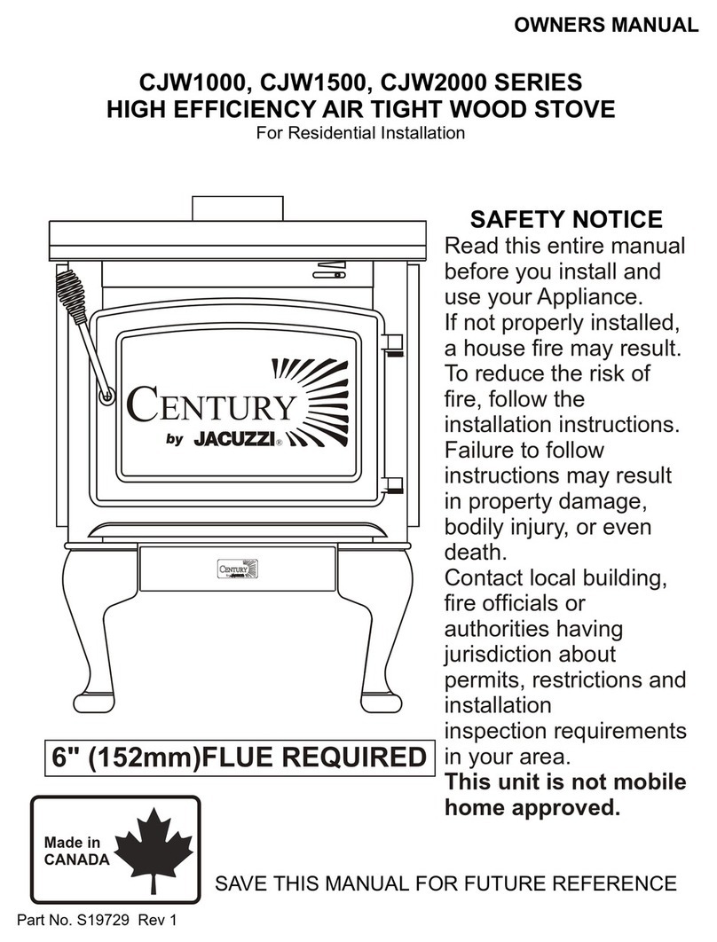 Century CJW1000 SERIES owner's manual