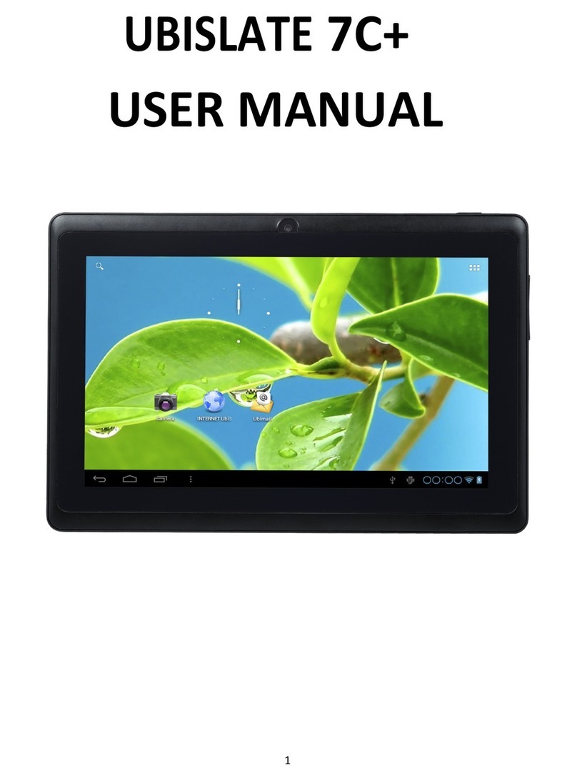 UBISLATE 7C+ user manual