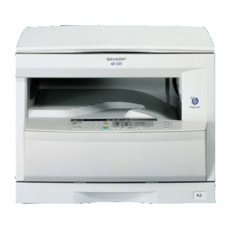 Sharp AR-5015 N User manual Sharp AR-5015 N User manual