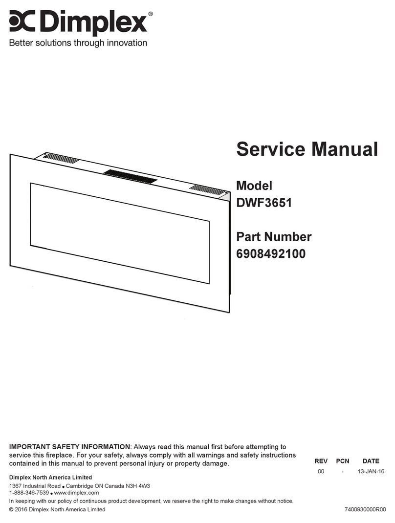 Dimplex DWF3651 User manual