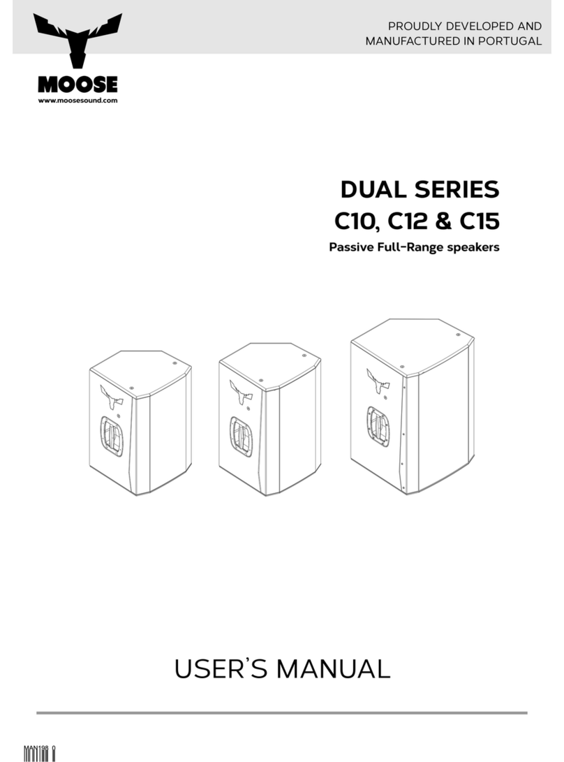 MOOSE DUAL C10 User manual