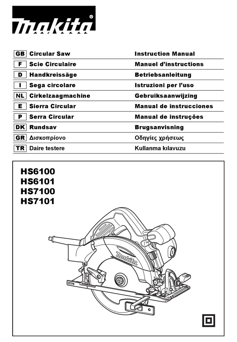Makita HS6101 instruction manual