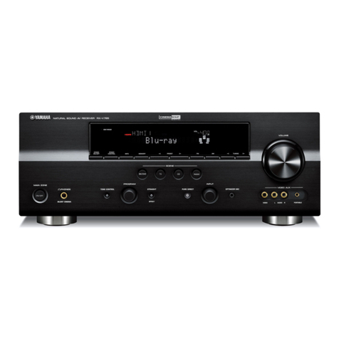 Yamaha RXV765 - RX AV Receiver User manual