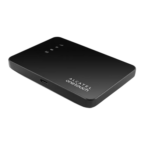 Alcatel onetouch link 4G y858 User manual