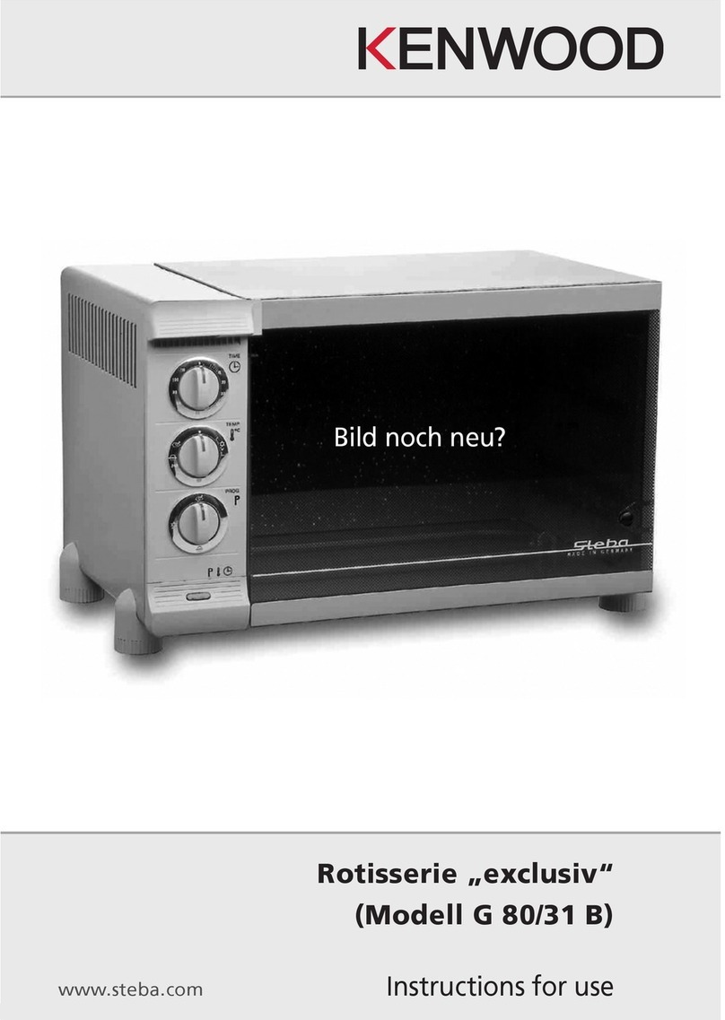 Kenwood Steba G 80/31 B Instructions for use