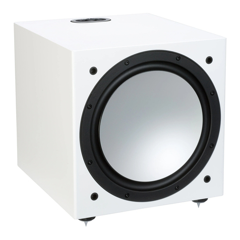 Monitor Audio Silver W-12 User manual