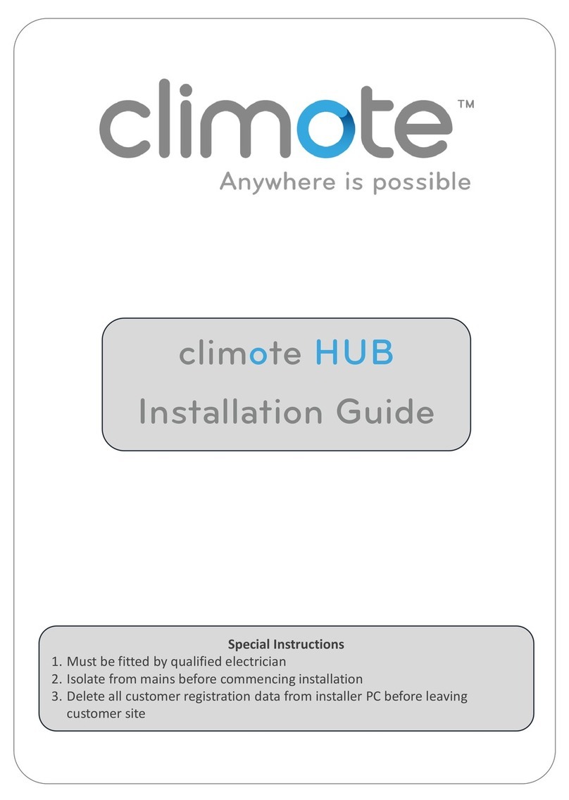 Climote HUB installation guide