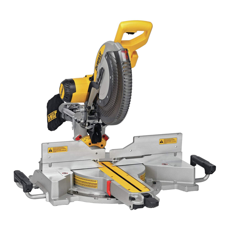 DeWalt DWS780 User manual