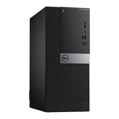 Dell OptiPlex 3040 User manual Dell OptiPlex 3040 User manual