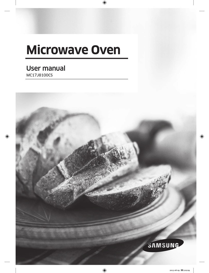 Samsung MC17J8100CS User manual