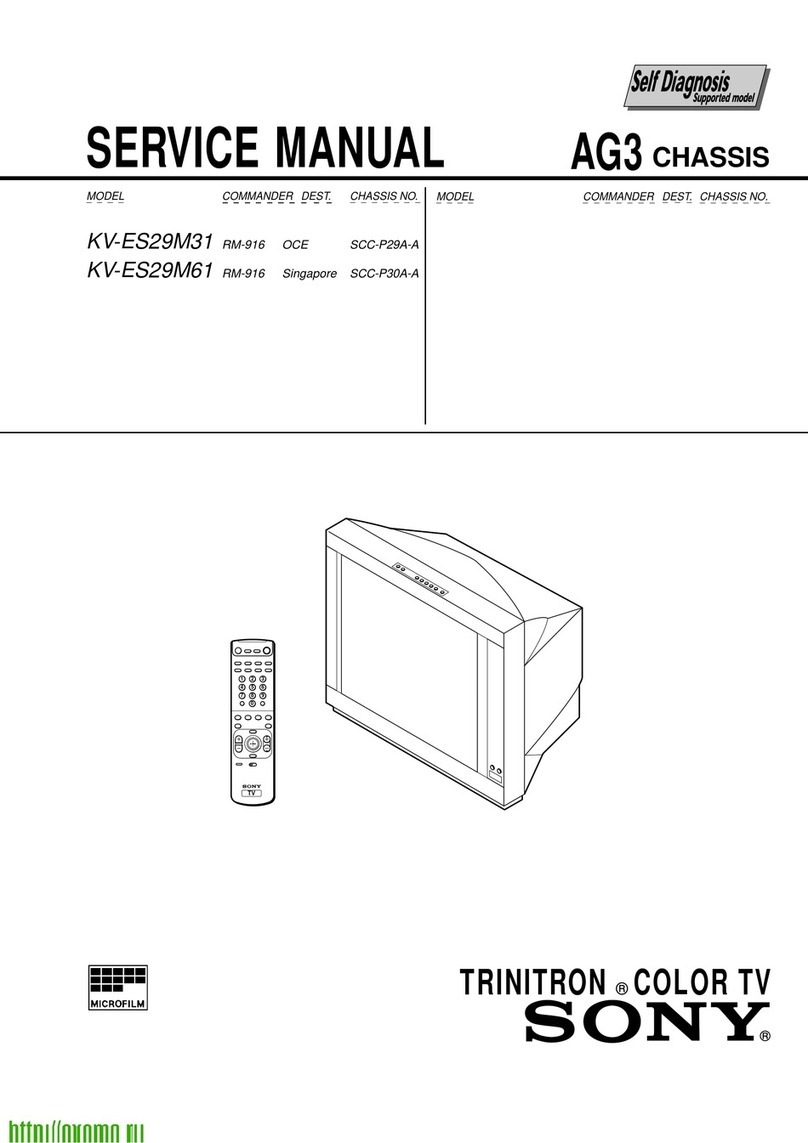 Sony KV-ES29M31 User manual
