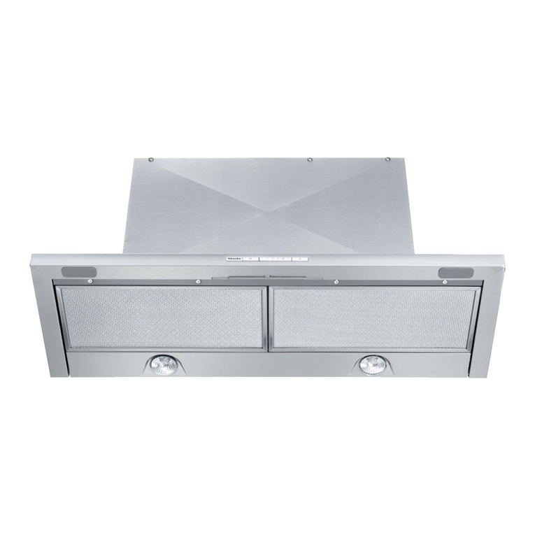 Miele DA 3460 User manual Miele DA 3460 User manual