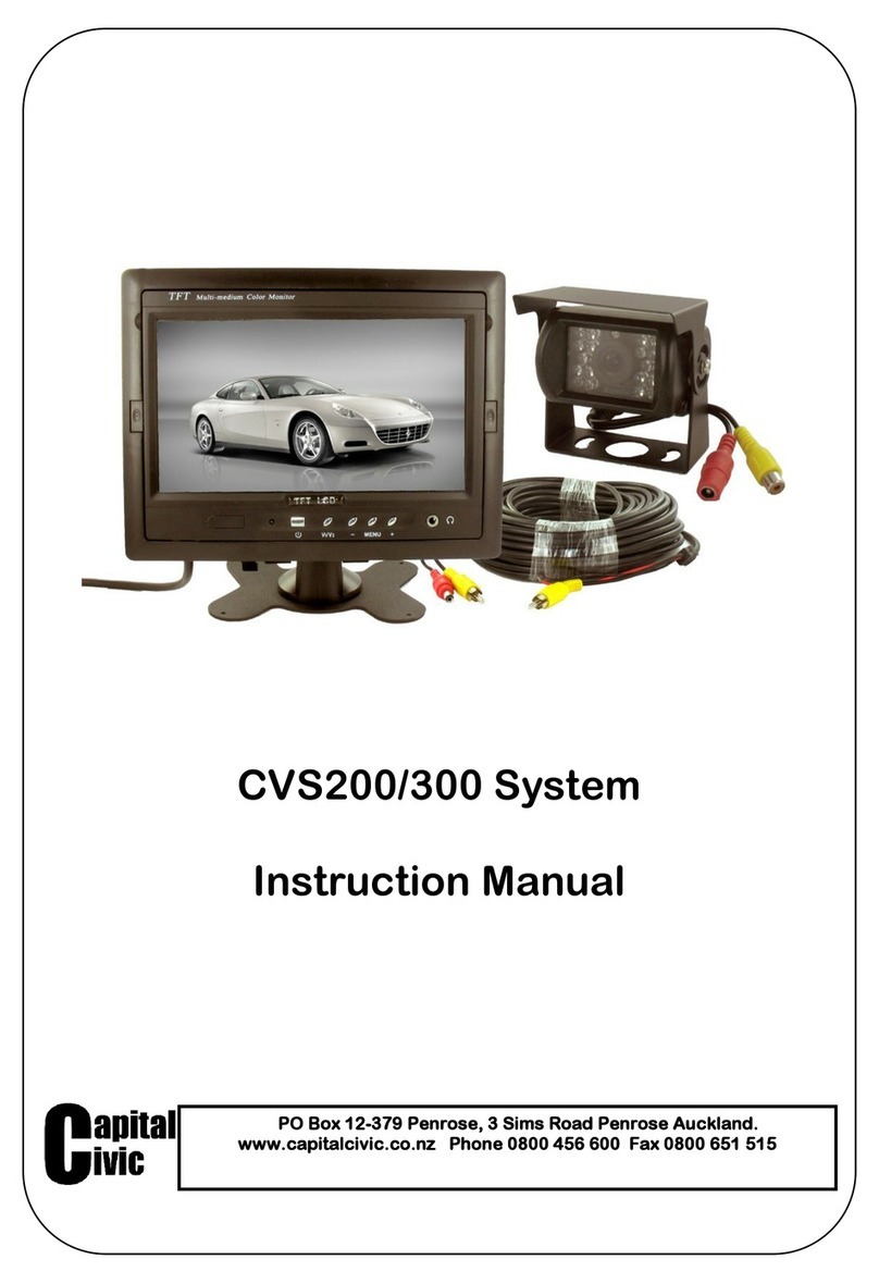 Capital Civic CVS200 instruction manual