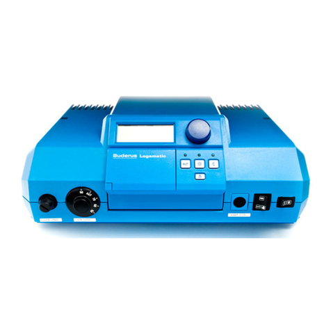 Buderus Logamatic 2107 Quick guide