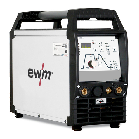 EWM Picotig 200 AC/DC puls 8P TG operating instructions