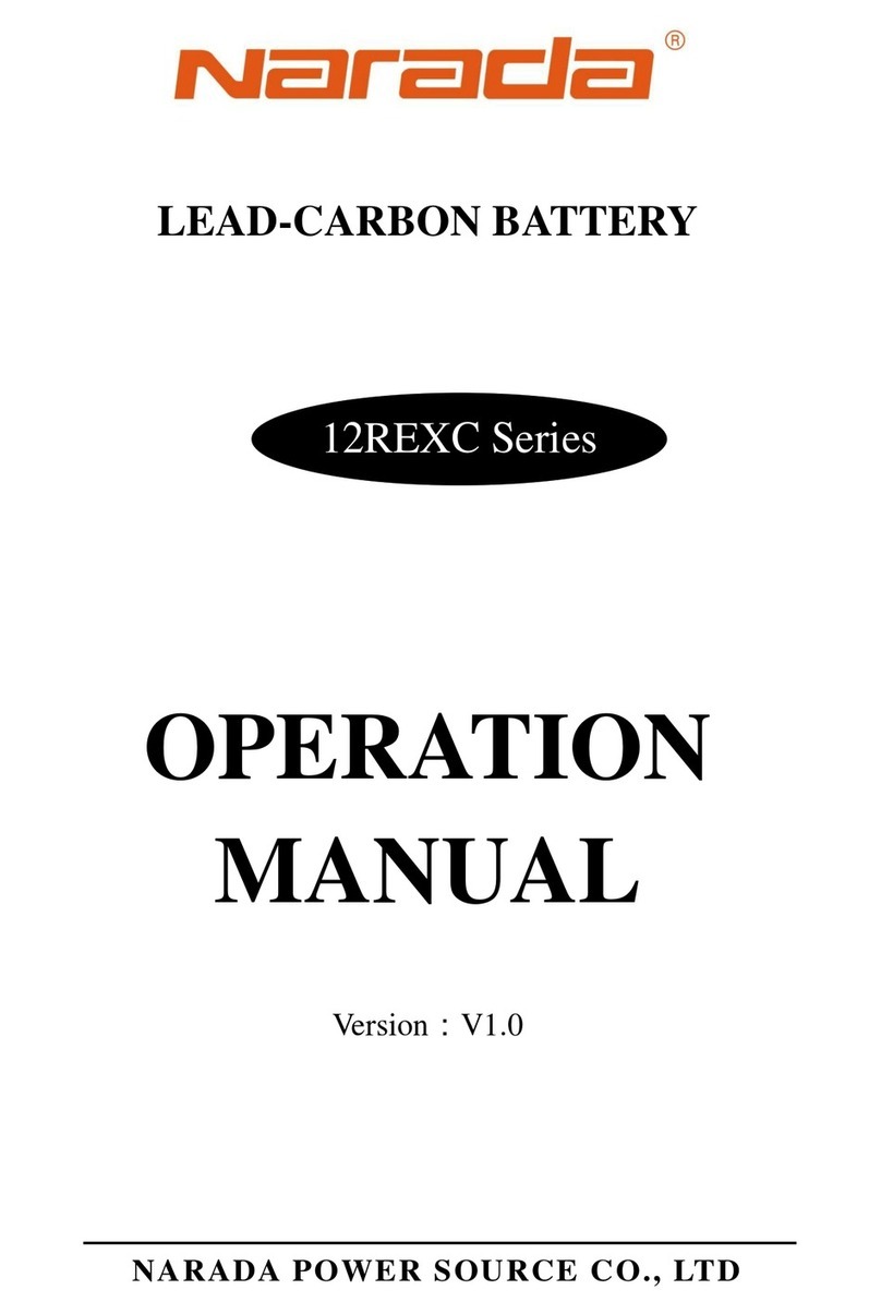 Narada 12REXC70 Operation manual