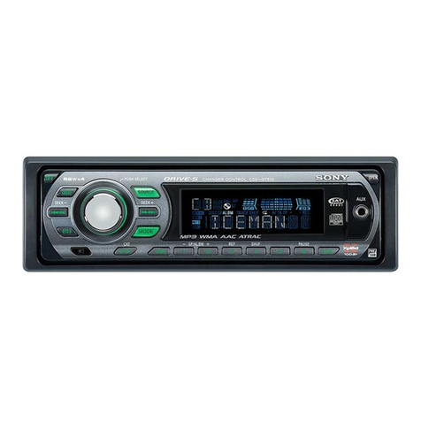 Sony CDX-GT51W User manual